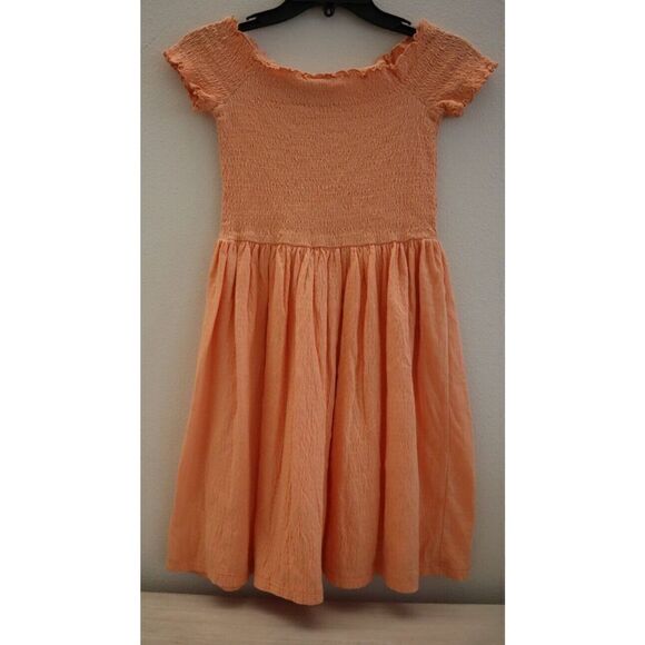 Roxy ARJKD03207 Women's Sz XS Coral Reef Ruched Off The Shoulder Casual Dress - Picture 2 of 7